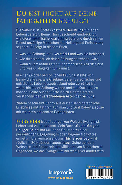 Geheimnisse der Salbung (Benny Hinn)