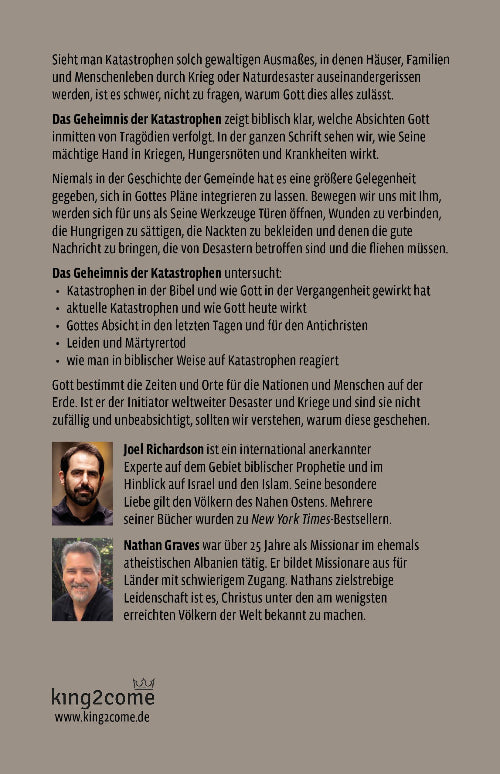 Das Geheimnis der Katastrophen (Joel Richardson & Nathan Graves)