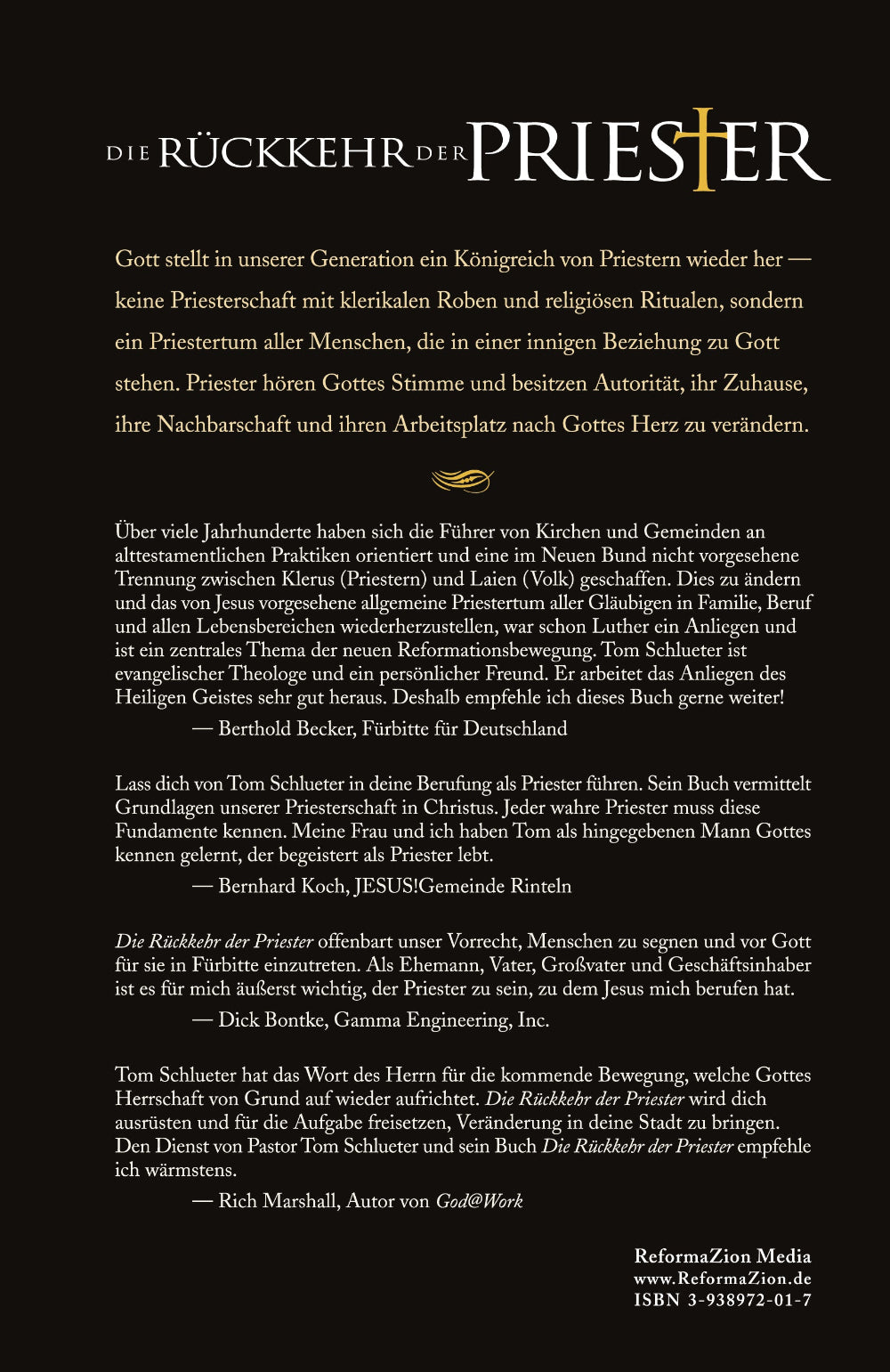 Die Rückkehr der Priester (Thomas Schlueter)