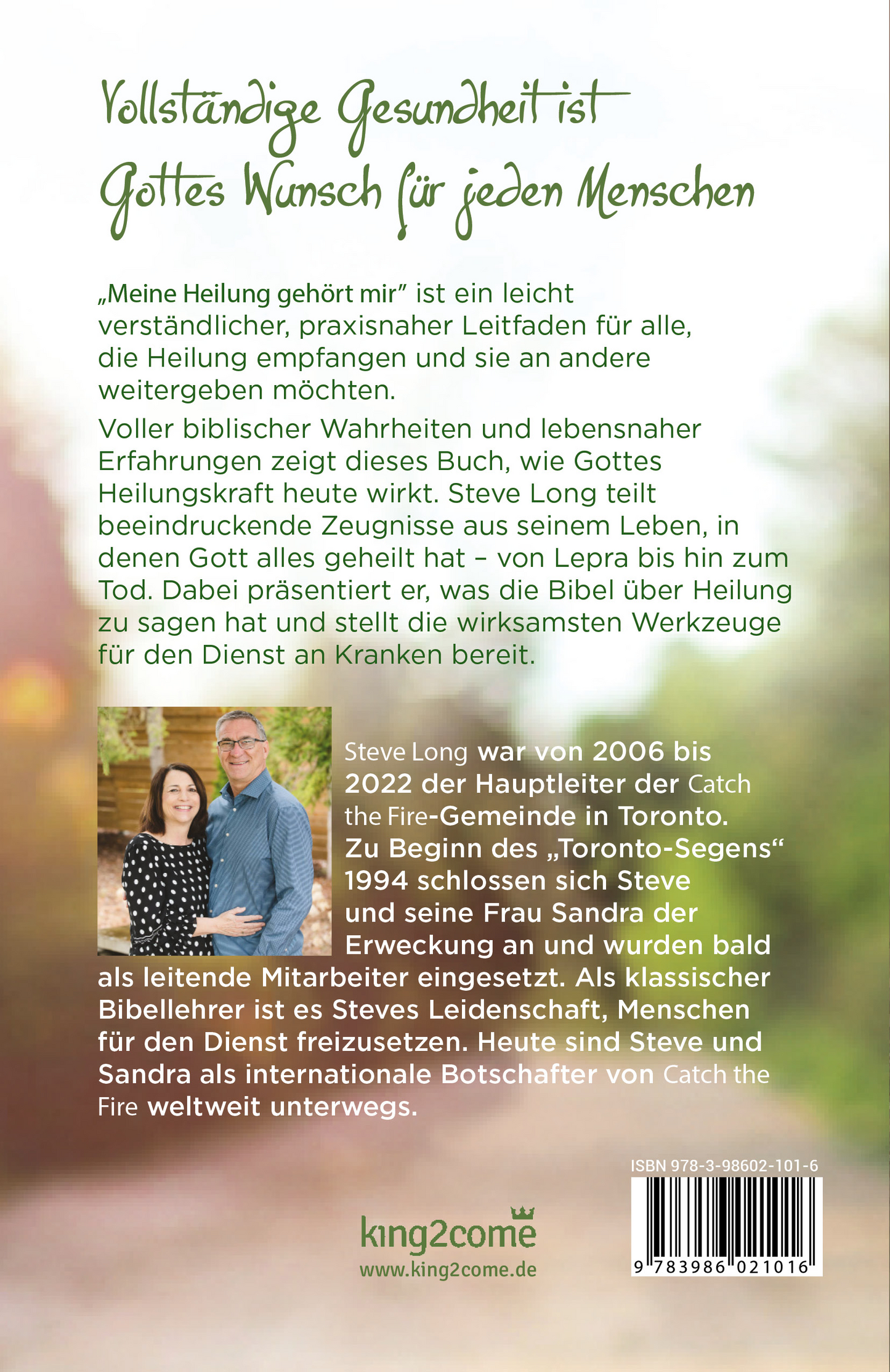 Meine Heilung gehört mir (Steve Long)