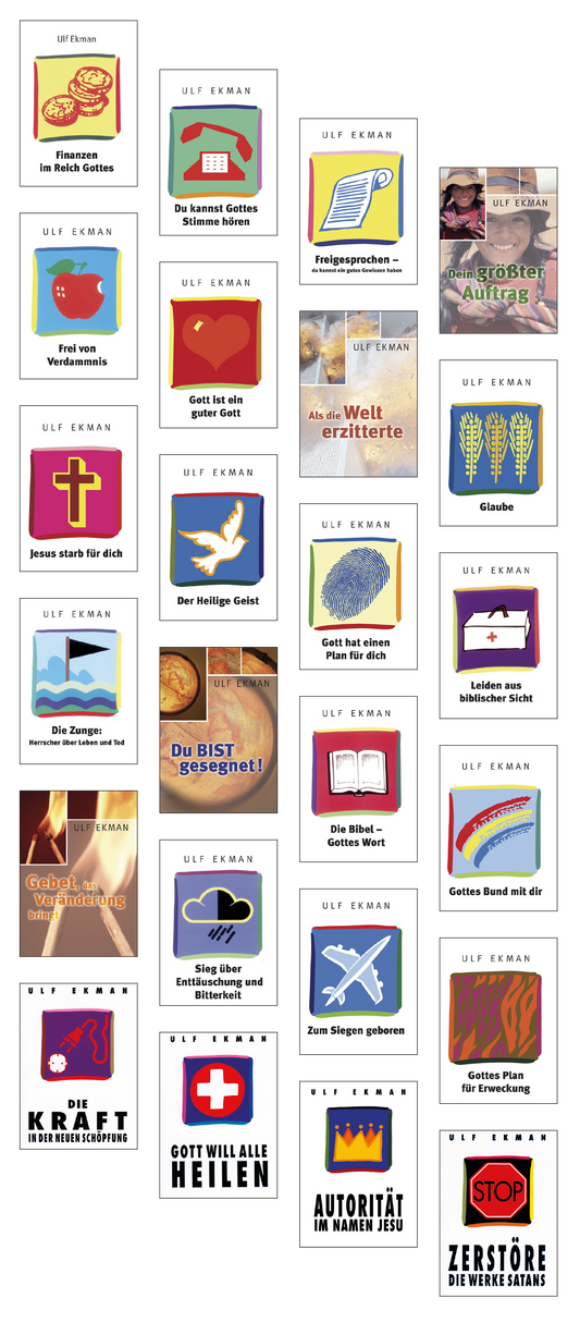 24 Booklets im Set (Ulf Ekman)
