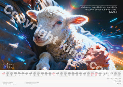 Ich bin der Ich bin - Monatskalender 2026