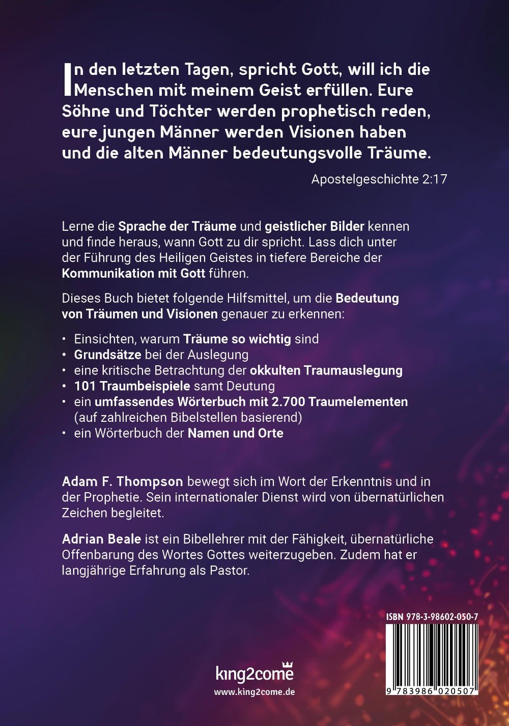 Göttliche Schlüssel zur Deutung von Träumen & Visionen